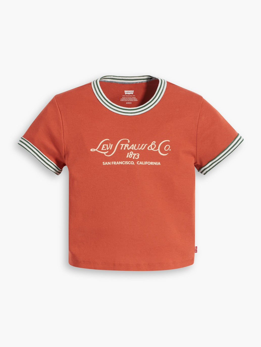 Levi's® Women's Graphic Ringer Mini T-Shirt