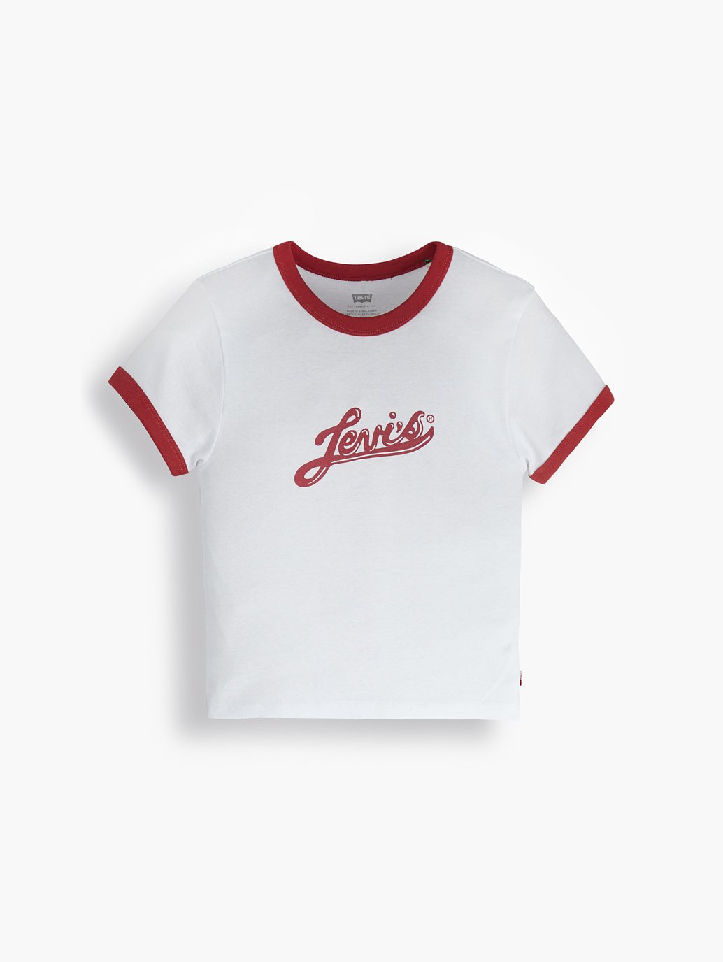 Levi's® Women's Graphic Ringer Mini T-Shirt