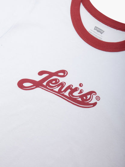 Levi's® Women's Graphic Ringer Mini T-Shirt