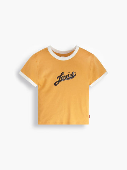 Levi's® Women's Graphic Ringer Mini T-Shirt