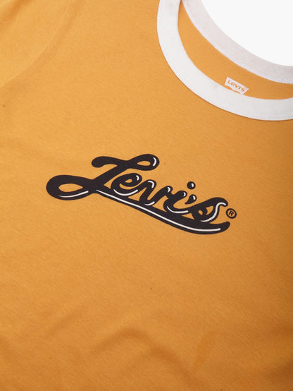 Levi's® Women's Graphic Ringer Mini T-Shirt