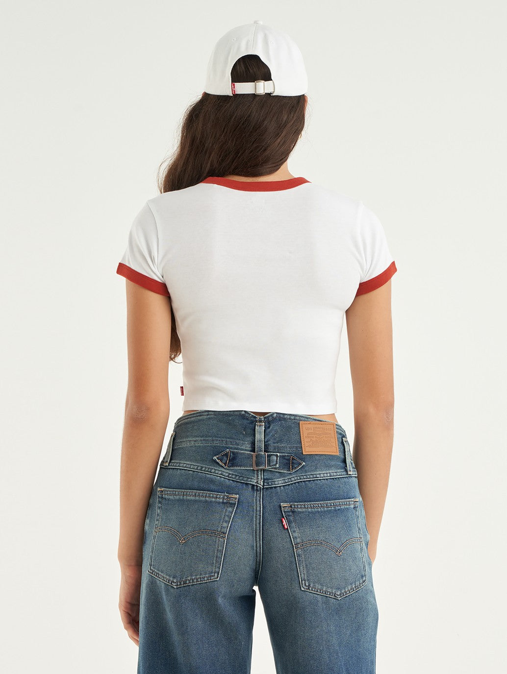 Levi's® Women's Graphic Ringer Mini Tee