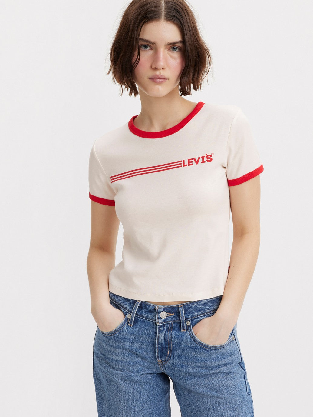 Levi's® Women's Graphic Ringer Rickie T-Shirt