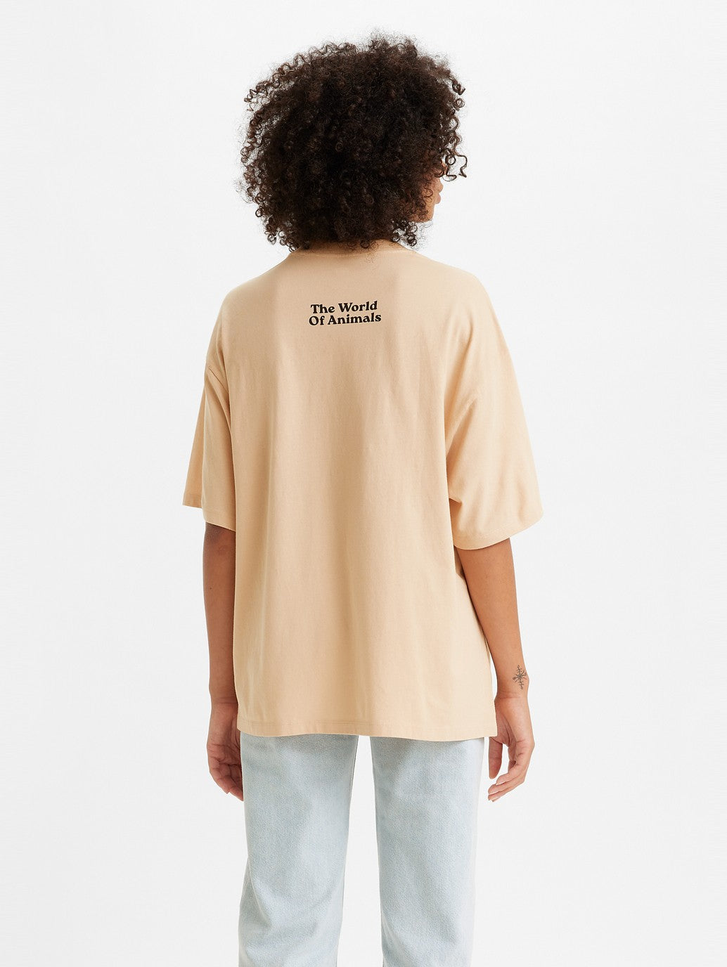 Levi's® 女士圖案短疊 T 卹