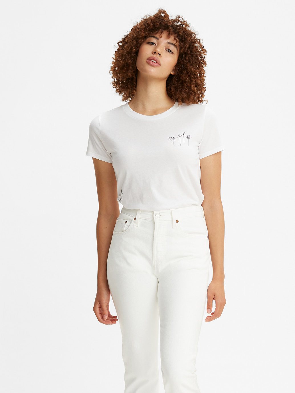 Levi's® 女用圖案衝浪 T 卹