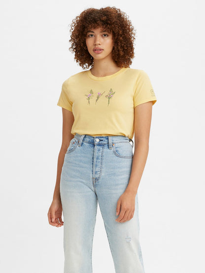 Levi's® 女用圖案衝浪 T 卹