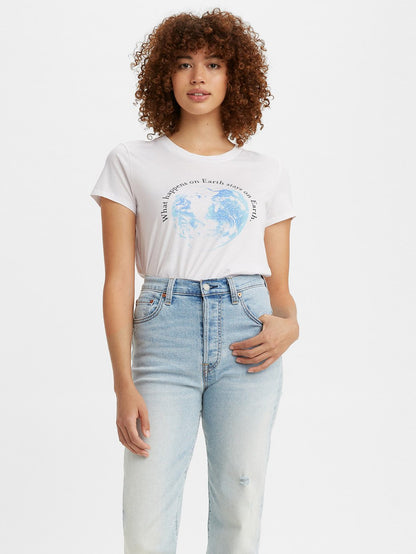 Levi's® 女用圖案衝浪 T 卹