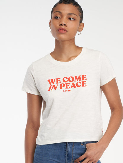 Levi's® 女用圖案衝浪 T 卹