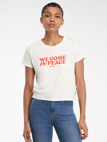 Levi's® 女用圖案衝浪 T 卹