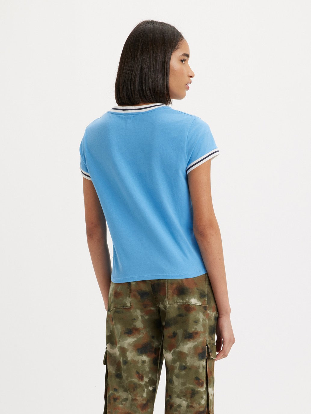 Levi's® 女士 Tai 圖案 T 卹