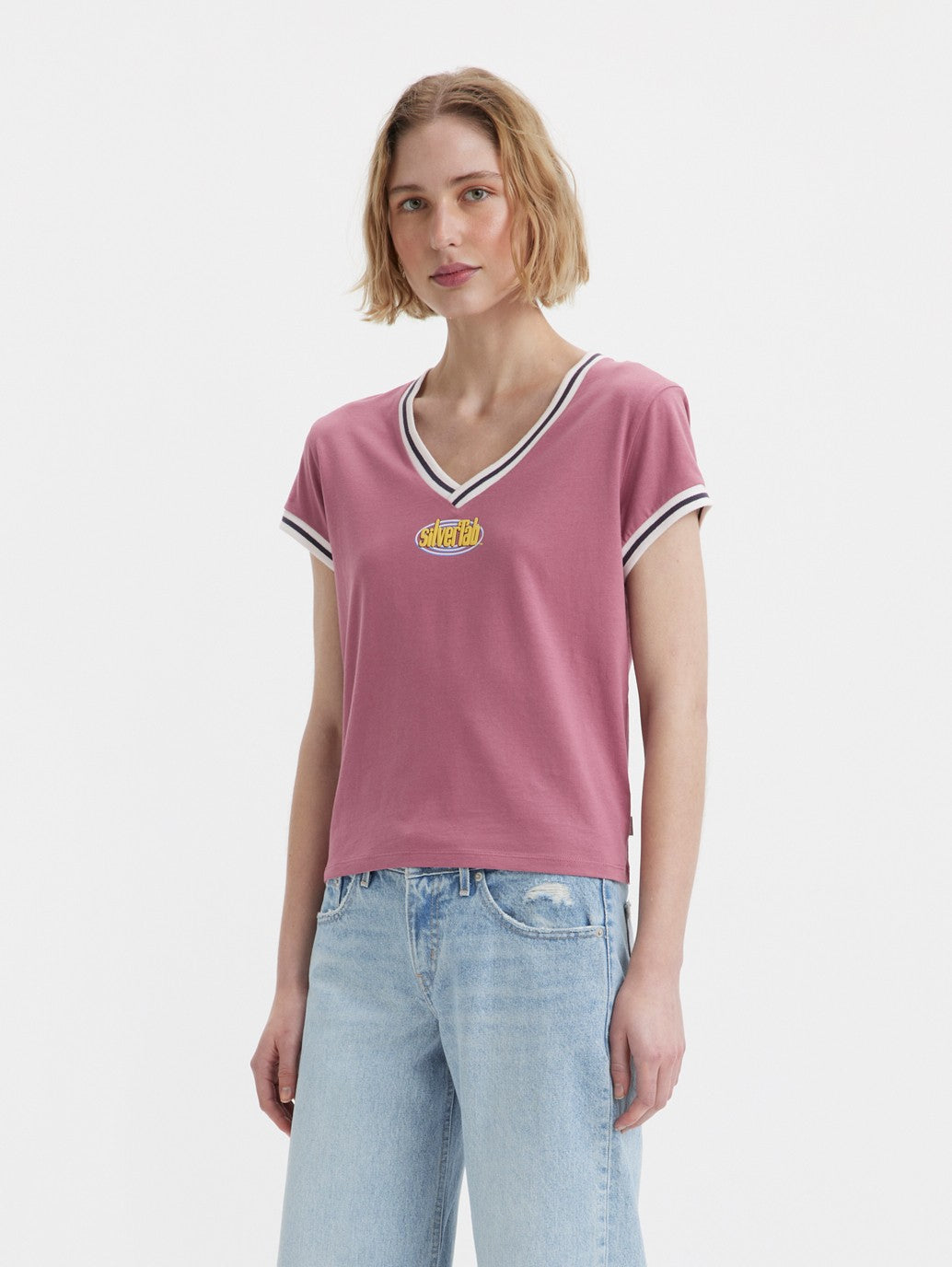 Levi's® 女士 Tai 圖案 T 卹