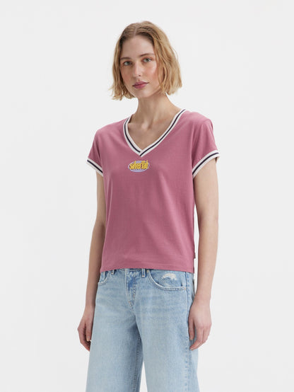 Levi's® 女士 Tai 圖案 T 卹