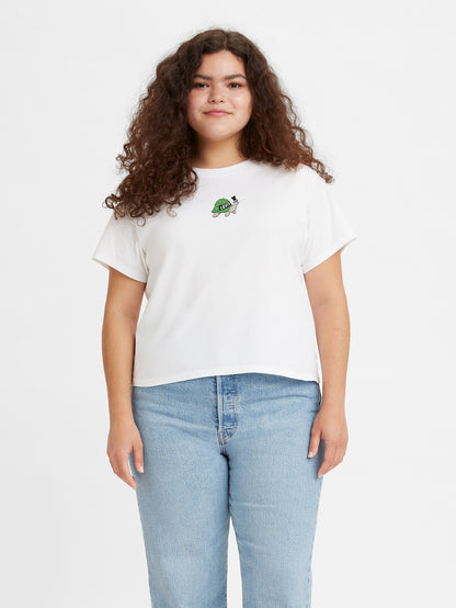 Levi's® 女用圖案校隊 T 卹