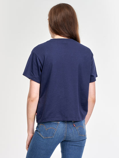 Levi's® 女用圖案校隊 T 卹