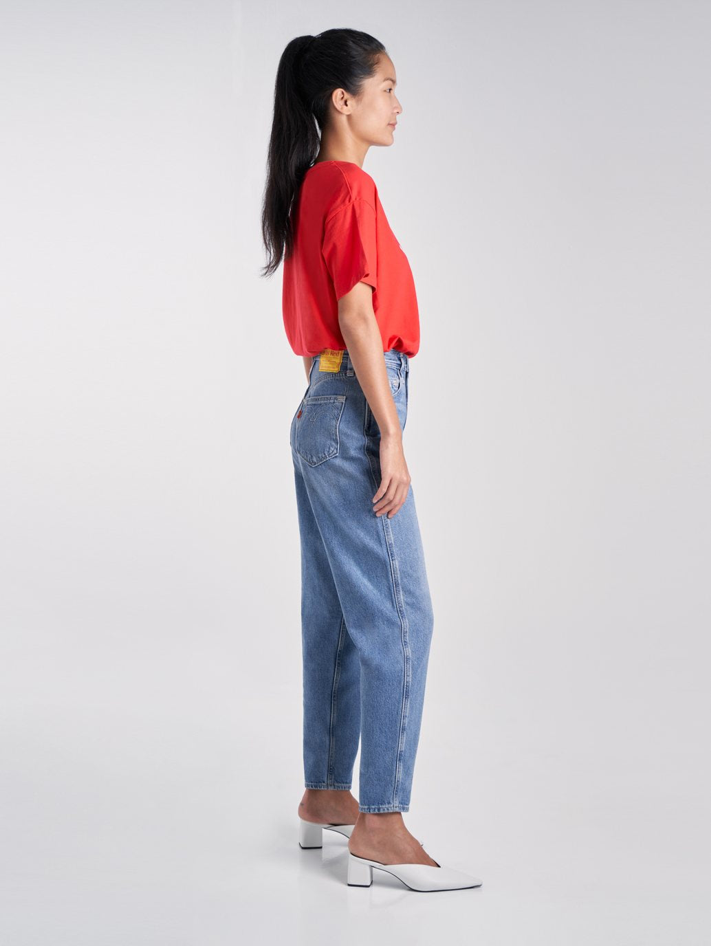 Levi's® 女款高寬鬆錐形牛仔褲