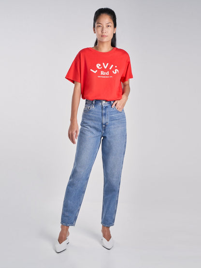 Levi's® 女款高寬鬆錐形牛仔褲
