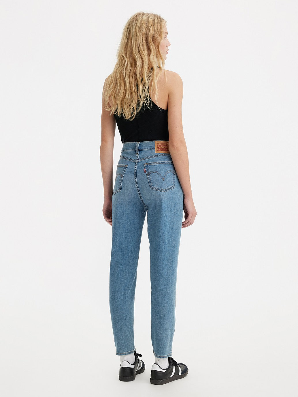 Levi's® 女款高腰男友風牛仔褲