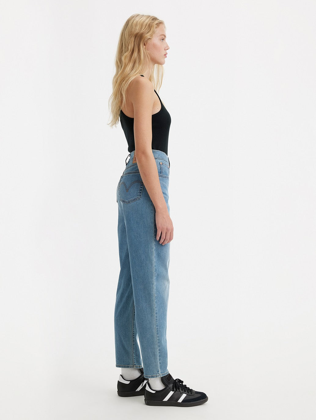 Levi's® 女款高腰男友風牛仔褲