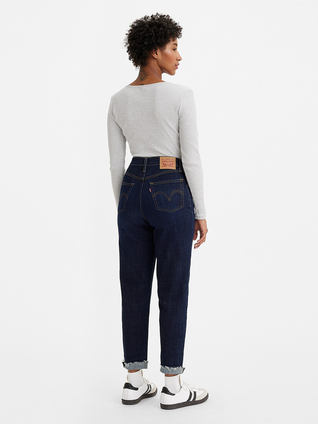 Levi's® 女款高腰男友風牛仔褲