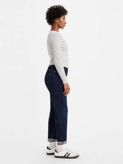Levi's® 女款高腰男友風牛仔褲