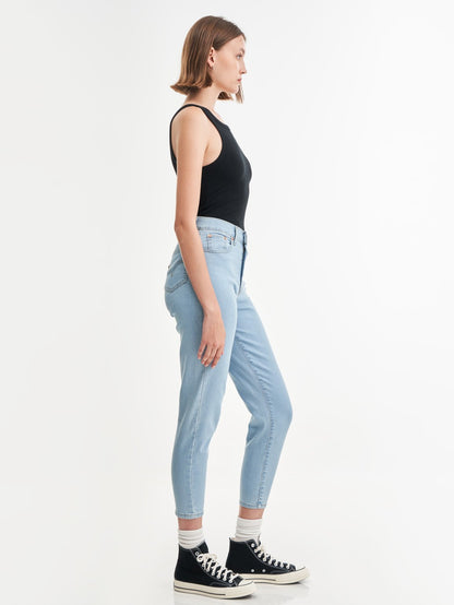 Levi's® 女款高腰男友風牛仔褲