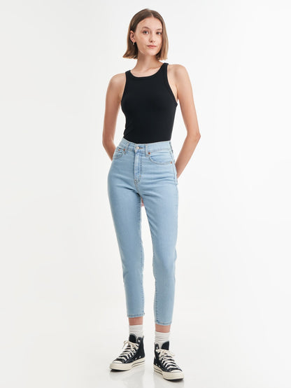 Levi's® 女款高腰男友風牛仔褲