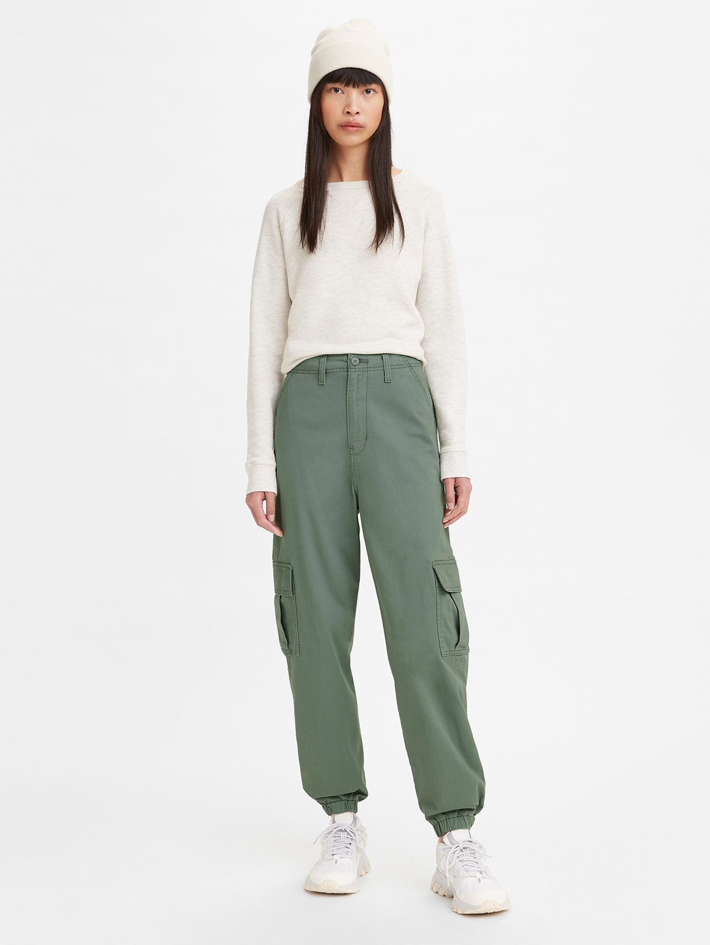 Levi's® 女士高腰工裝褲
