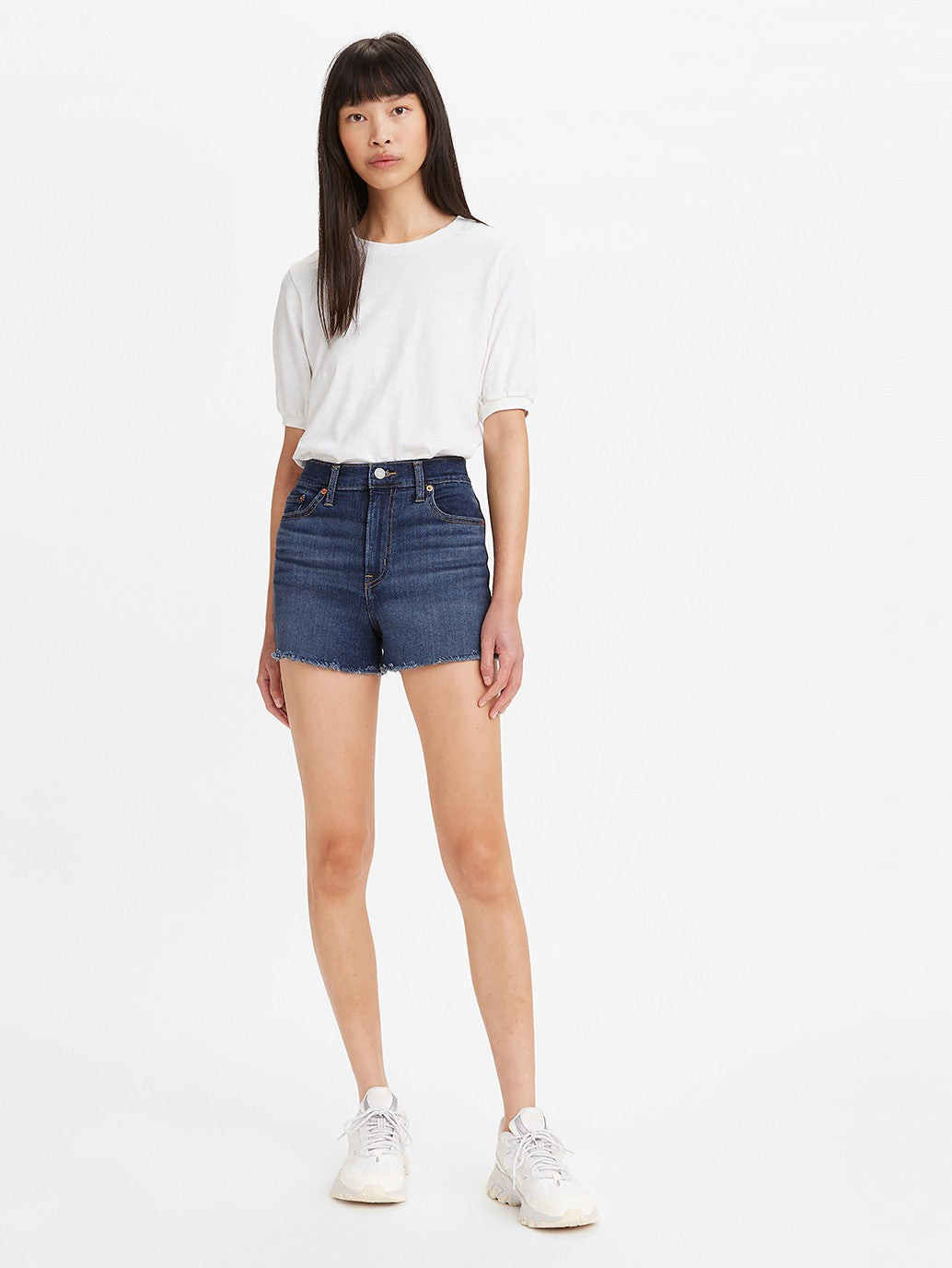 Levi's® 女士高腰牛仔短褲