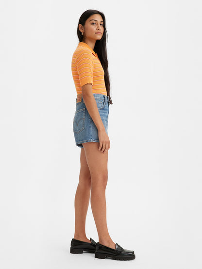Levi's® 女士高腰媽媽短褲