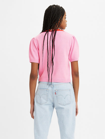 Levi's® 女士 Josie 短袖開襟衫
