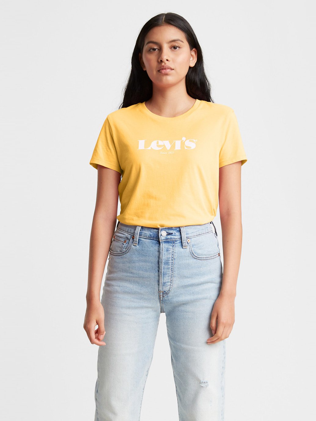 Levi's® 女用標誌完美 T 卹