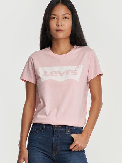 Levi's® 女用標誌完美 T 卹