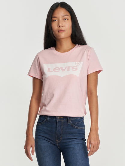 Levi's® 女用標誌完美 T 卹