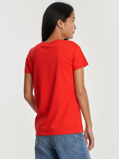 Levi's® 女用標誌完美 T 卹