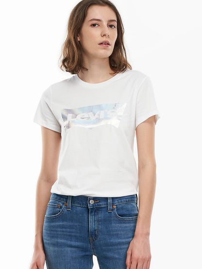 Levi's® 女用標誌完美 T 卹