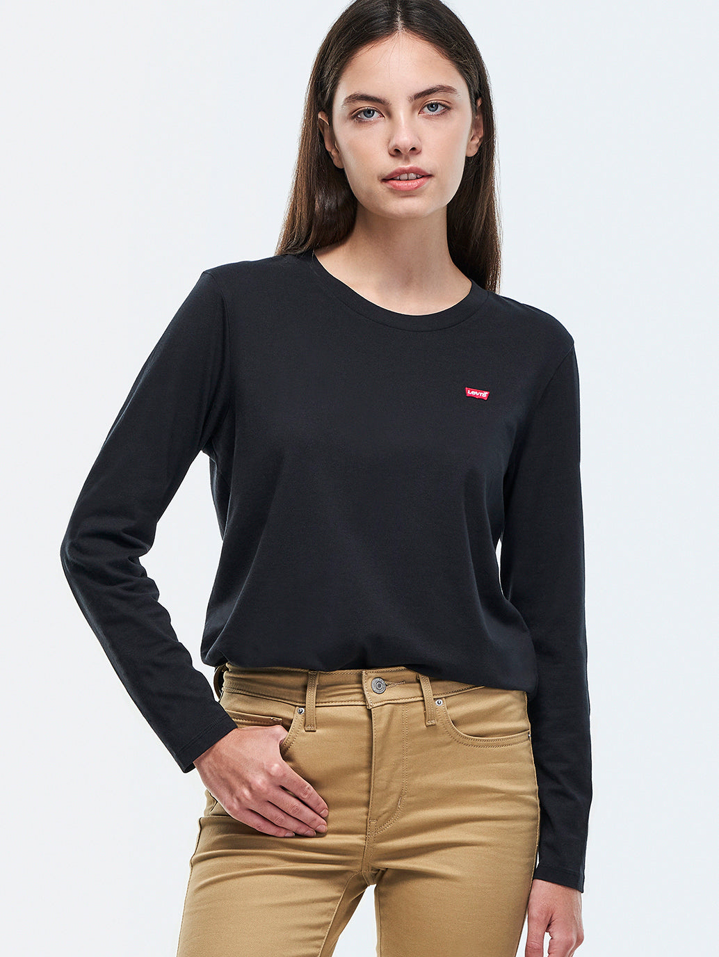 Levi's® 女款長袖完美 T 卹