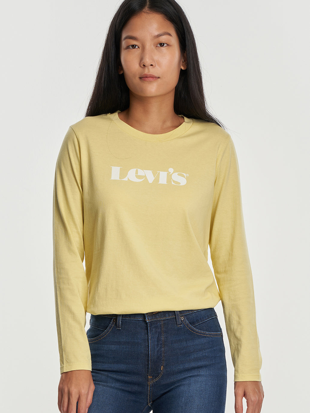 Levi's® 女款長袖完美 T 卹