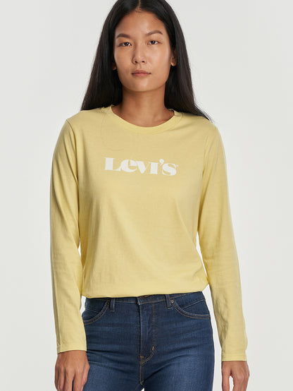 Levi's® 女款長袖完美 T 卹