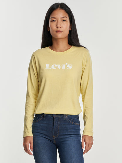 Levi's® 女款長袖完美 T 卹