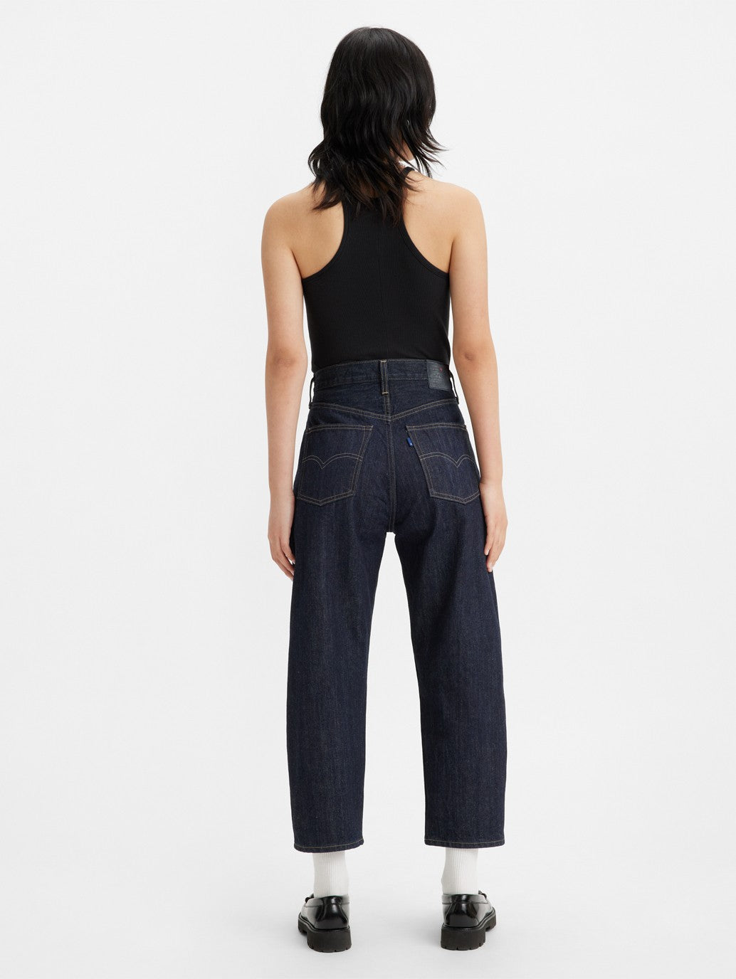 Levi's® 女款日本製造筒形牛仔褲