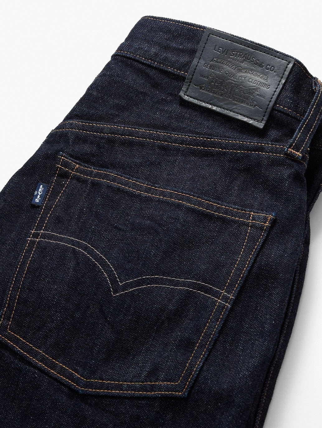 Levi's® 女款日本製造筒形牛仔褲