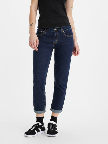 Levi's® 女式中腰男友風牛仔褲