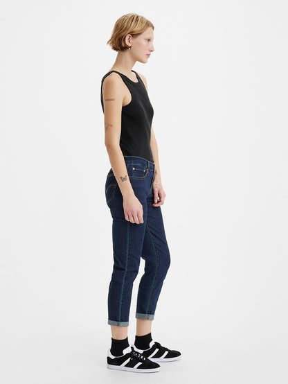 Levi's® 女式中腰男友風牛仔褲