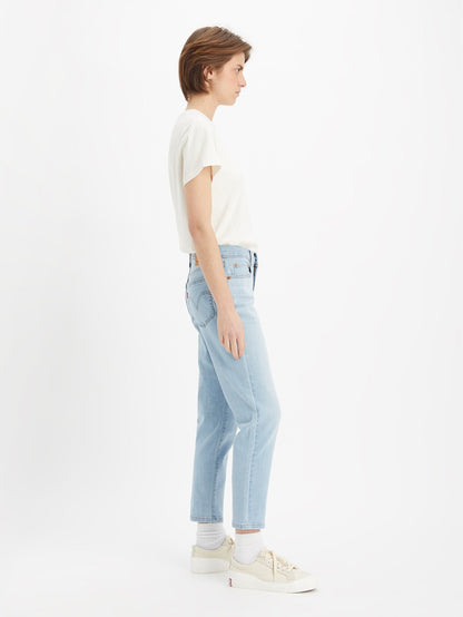 Levi's® 女式中腰男友風牛仔褲