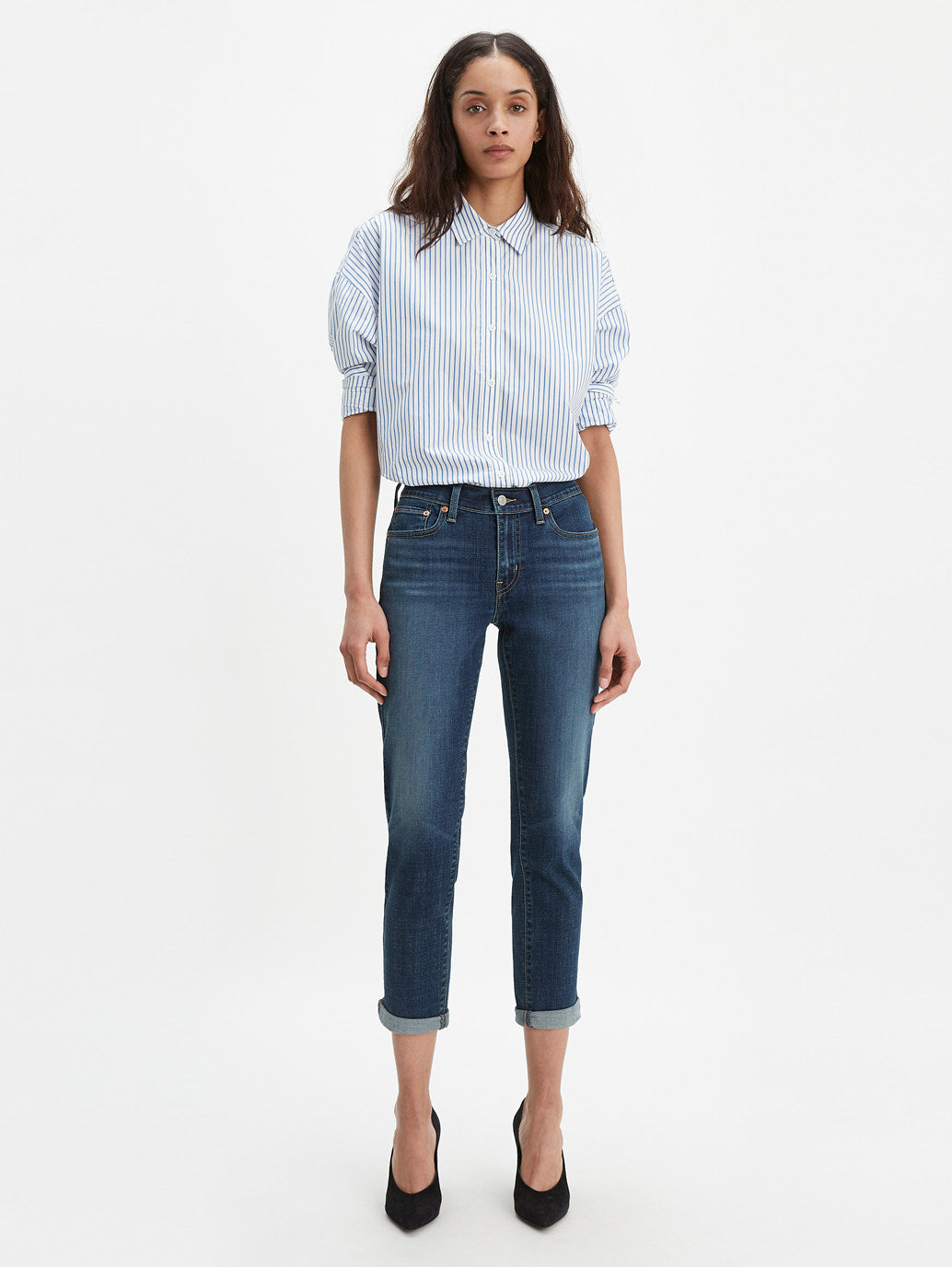 Levi's® 女款新男友風牛仔褲