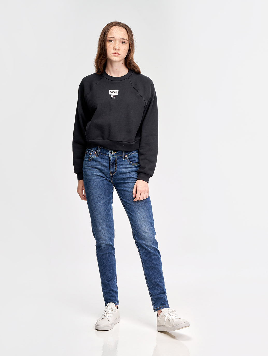 Levi's® 女款新男友風牛仔褲