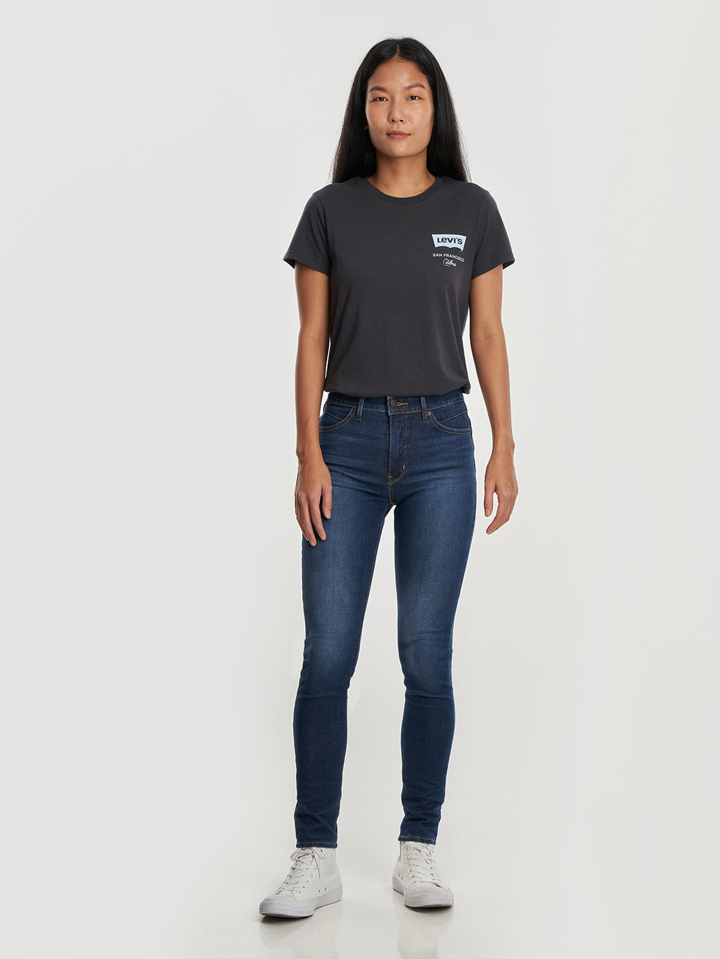 Levi's® 女款 Revel 塑形高腰緊身牛仔褲