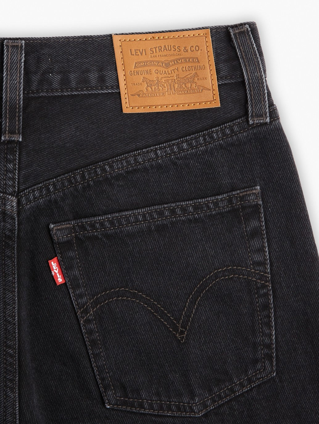 Levi's® 女款 Ribcage 寬腿牛仔褲