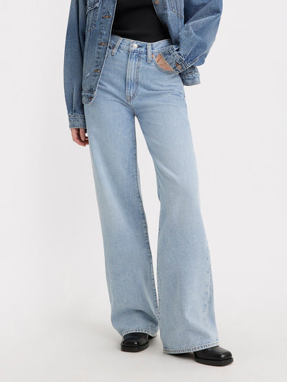 [NewJeans MINJI 所穿] Levi's® 女款 Ribcage 寬腿牛仔褲