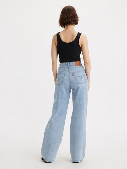 [NewJeans MINJI 所穿] Levi's® 女款 Ribcage 寬腿牛仔褲